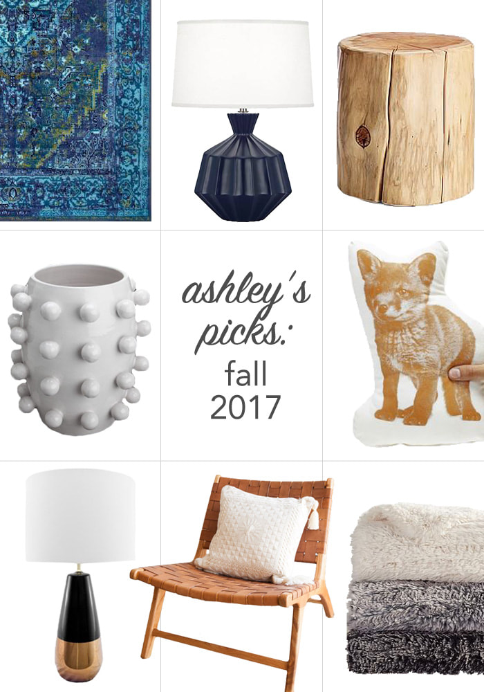 Ashley Marino, interior decorator and owner of Ashley Marino Designs LLC in Dallas Fort Worth, Texas, picks 8 of the hottest decor items trending this Fall.